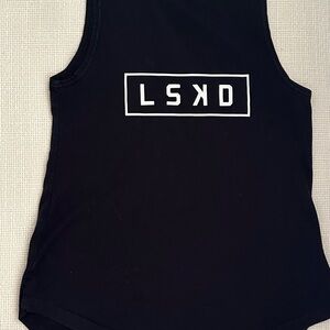 LSKD Women's Black Tank Top